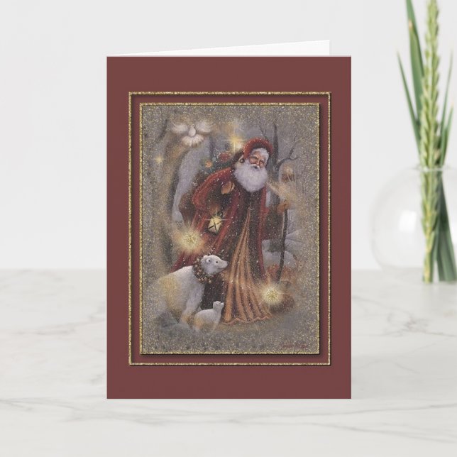 A Christmas Filled with Magic Holiday Card (Front)