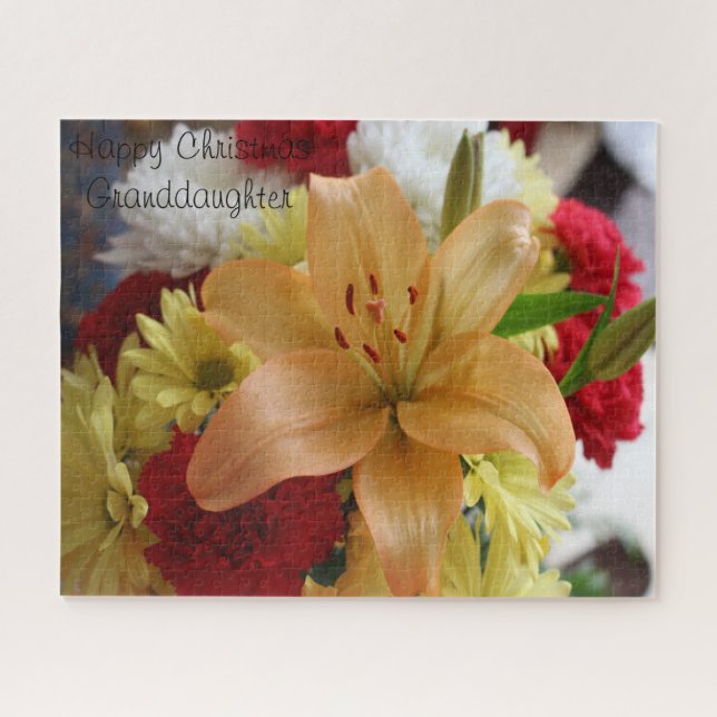 A Christmas Gift for My Granddaughter. Jigsaw Puzzle (Horizontal)