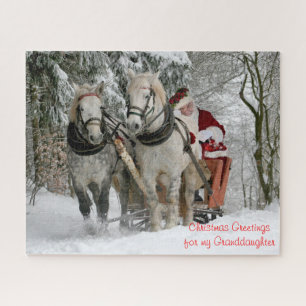 A Christmas Gift for My Granddaughter. Jigsaw Puzzle
