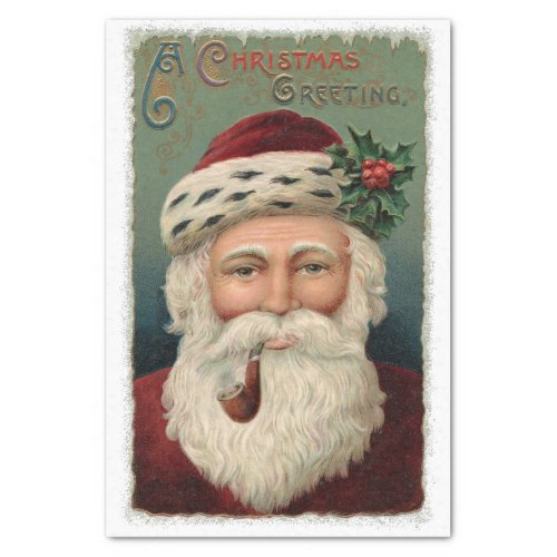 A Christmas Greeting from Santa _ Holiday Tissue Paper