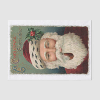 A Christmas Greeting from Santa - Holiday Tissue Paper