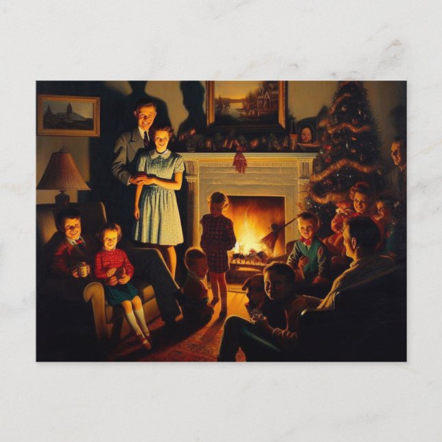 A Christmas Horror Postcard (Front)