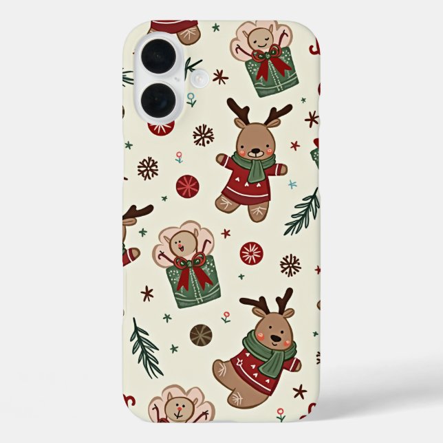 A Christmas iPhone 16 plus cases (Back)