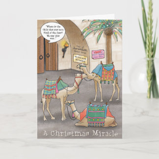 A Christmas Miracle Holiday Card