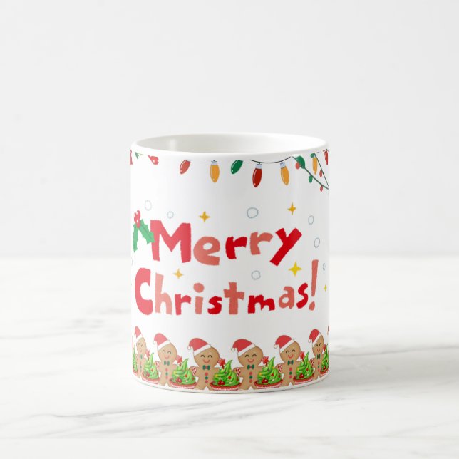 A christmas mug (Center)