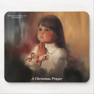 A Christmas Prayer Mouse Pad