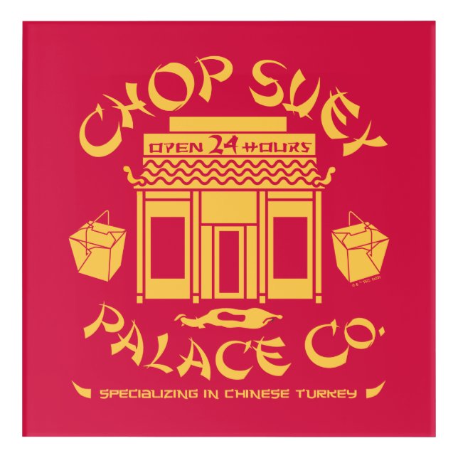 A Christmas Story | Chop Suey Palace Co. Acrylic Print (Front)
