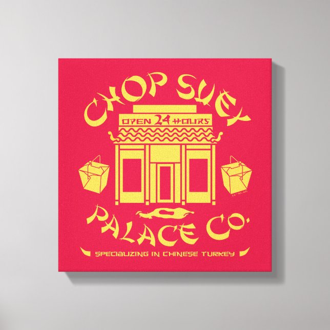A Christmas Story | Chop Suey Palace Co. Canvas Print (Front)