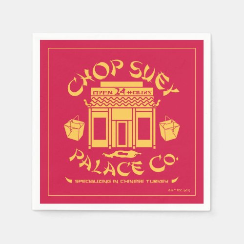 A Christmas Story  Chop Suey Palace Co Napkins