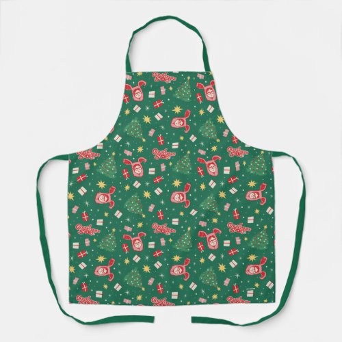 A Christmas Story  Christmas Icon Pattern Apron