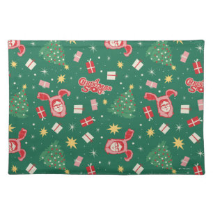 A Christmas Story   Christmas Icon Pattern Cloth Placemat
