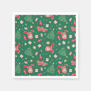 A Christmas Story   Christmas Icon Pattern Napkins