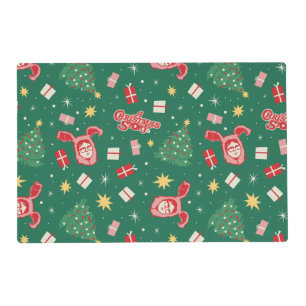 A Christmas Story   Christmas Icon Pattern Placemat