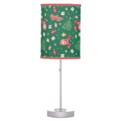 A Christmas Story | Christmas Icon Pattern Table Lamp (Front)