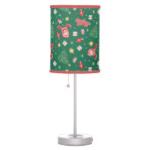 A Christmas Story | Christmas Icon Pattern Table Lamp (Right)