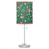 A Christmas Story | Christmas Icon Pattern Table Lamp (Left)