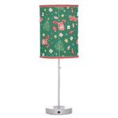 A Christmas Story | Christmas Icon Pattern Table Lamp (Back)