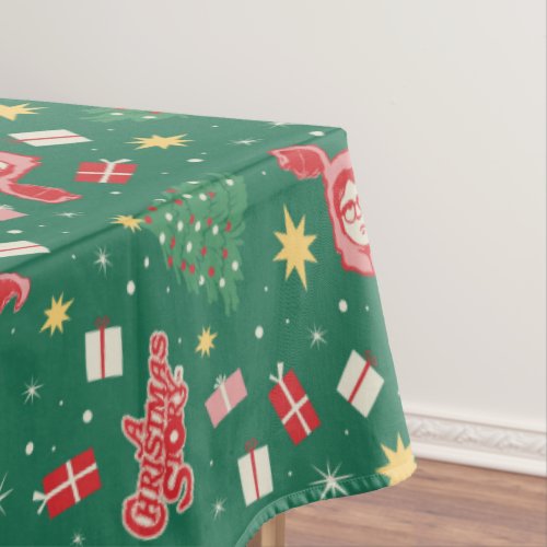 A Christmas Story  Christmas Icon Pattern Tablecloth