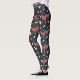 A Christmas Story Leg Lamp Pattern Leggings Zazzle