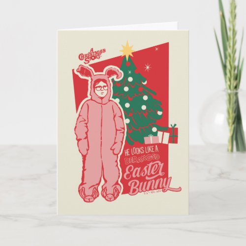 A Christmas Story  Deranged Easter Bunny Card