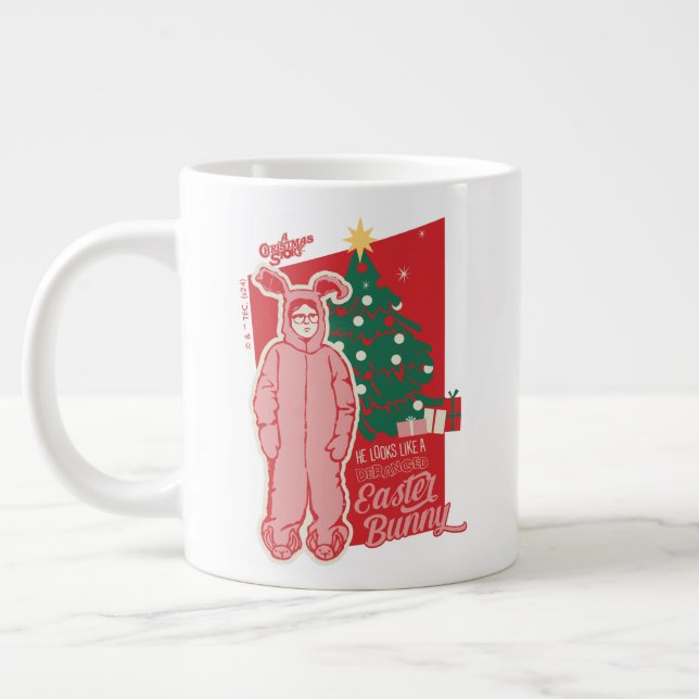 A Christmas Story | Deranged Easter Bunny Giant Coffee Mug (Left)