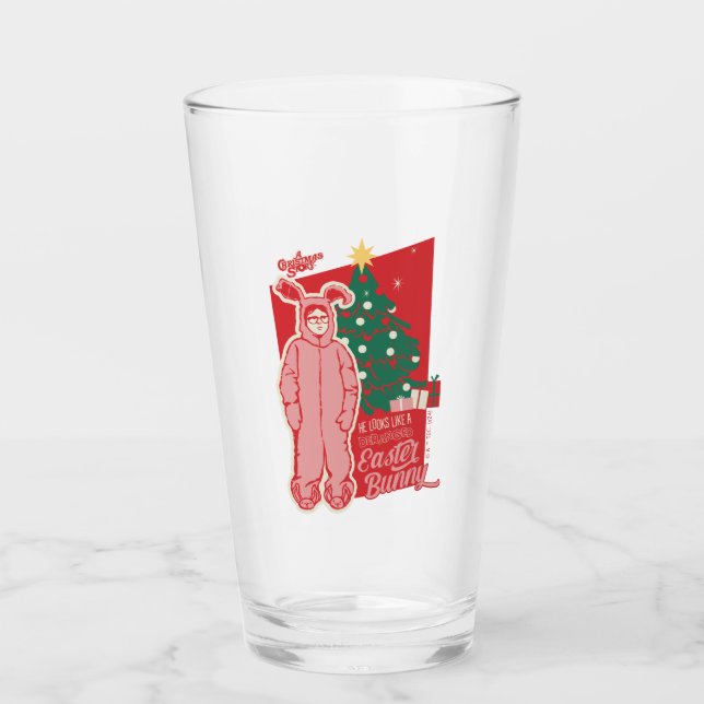 A Christmas Story | Deranged Easter Bunny Glass (Front)