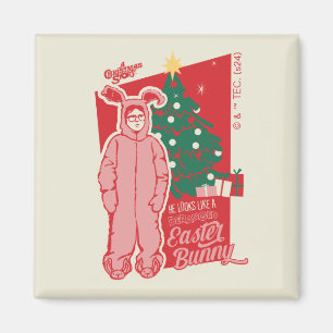 A Christmas Story Deranged Easter Bunny Magnet