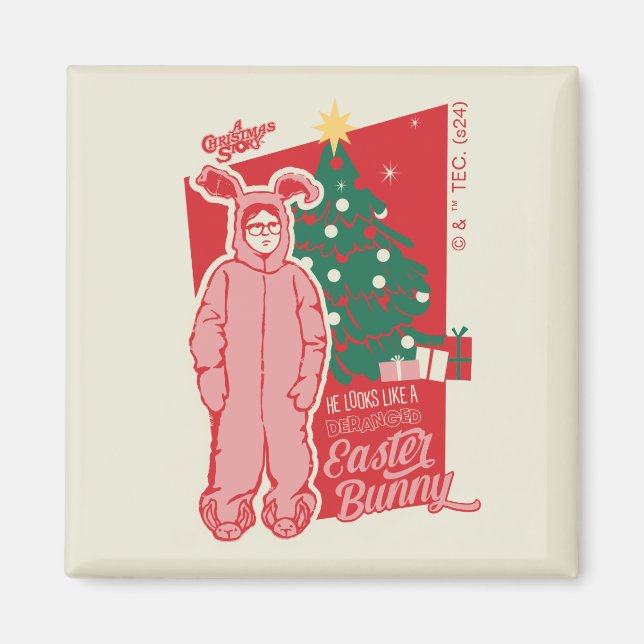 A Christmas Story | Deranged Easter Bunny Magnet (Front)