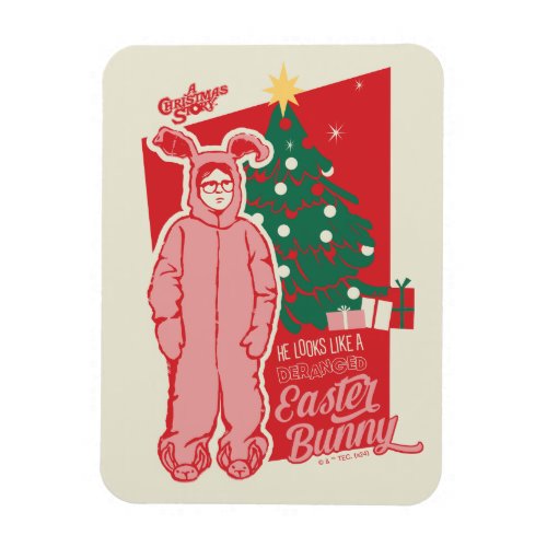 A Christmas Story  Deranged Easter Bunny Magnet