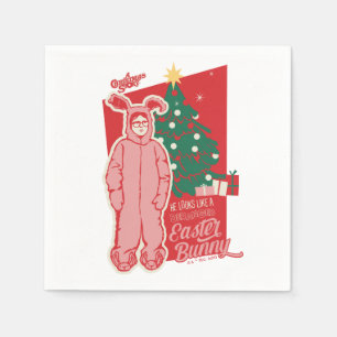 A Christmas Story Deranged Easter Bunny Napkins