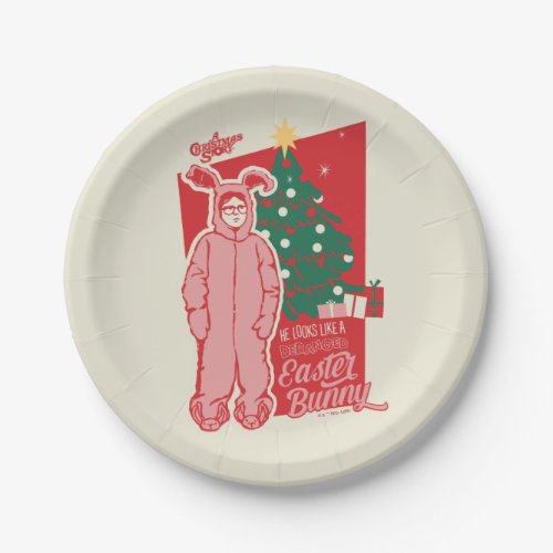 A Christmas Story  Deranged Easter Bunny Paper Plates