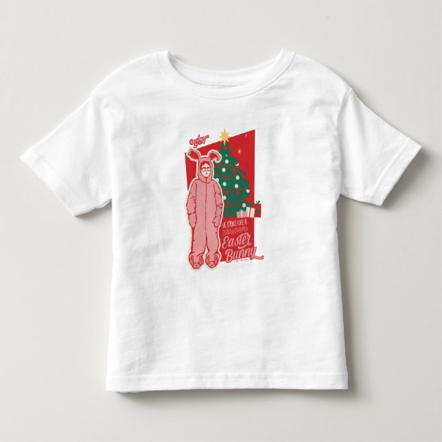 A Christmas Story | Deranged Easter Bunny Toddler T-shirt (Front)