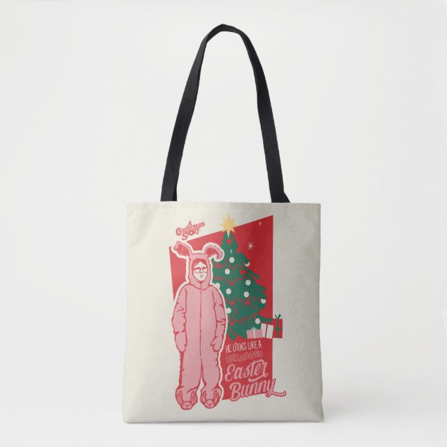 A Christmas Story | Deranged Easter Bunny Tote Bag (Front)