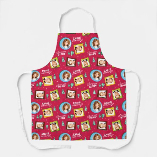 A Christmas Story  Family Photos Pattern Apron