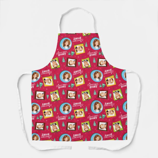 A Christmas Story | Family Photos Pattern Apron (Front)