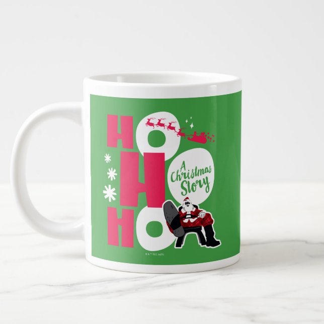 A Christmas Story | Ho Ho Ho Giant Coffee Mug (Left)