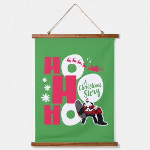 A Christmas Story Ho Ho Ho Hanging Tapestry