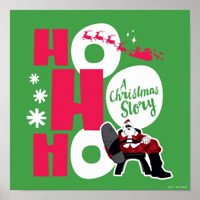 A Christmas Story | Ho Ho Ho Poster (Front)
