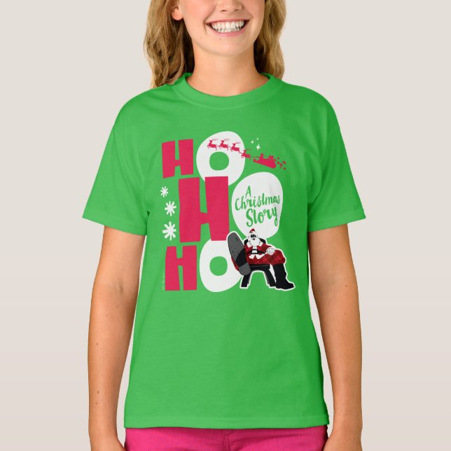 A Christmas Story | Ho Ho Ho T-Shirt (Front)