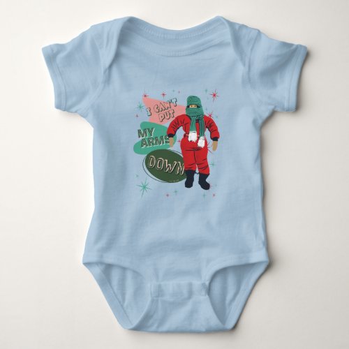 A Christmas Story _ I Cant Put My Arms Down Baby Baby Bodysuit