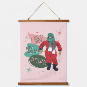 A Christmas Story - I Can't Put My Arms Down Hanging Tapestry