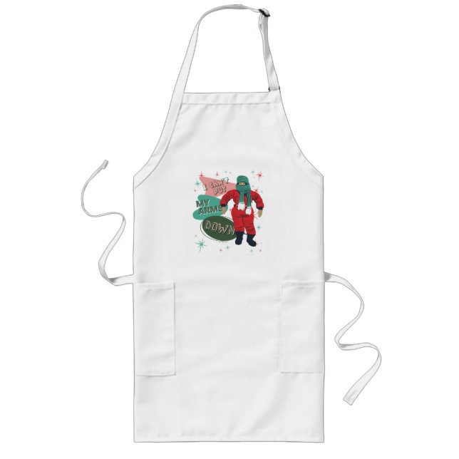 A Christmas Story - I Can't Put My Arms Down Long Apron (Front)