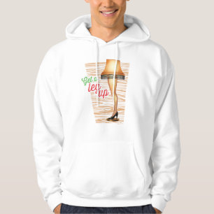 A Christmas Story Lamp Get a Leg Up Hoodie