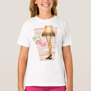 A Christmas Story Lamp Get a Leg Up T-Shirt