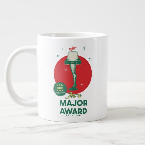 A Christmas Story  Leg Lamp Major Award Giant Coffee Mug