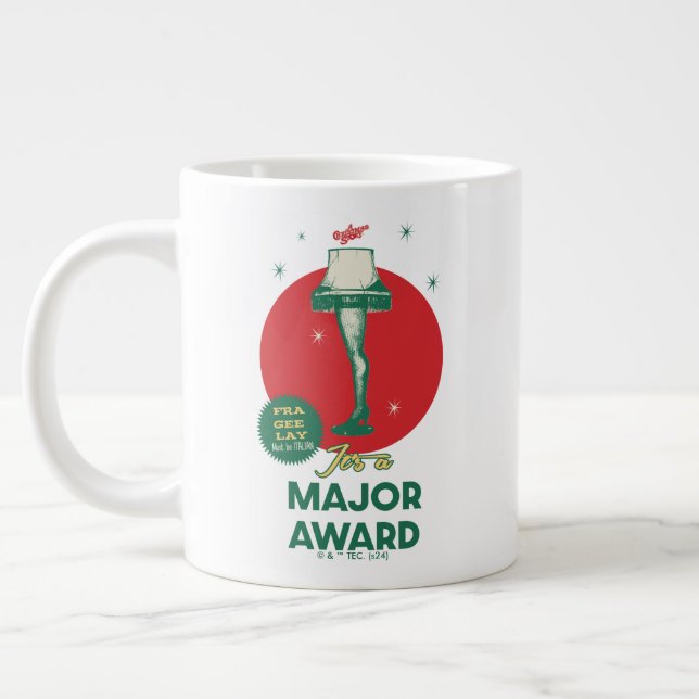 A Christmas Story | Leg Lamp Major Award Giant Coffee Mug (Left)