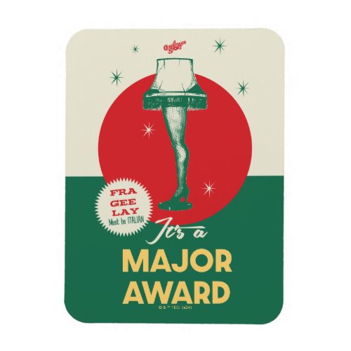 A Christmas Story  Leg Lamp Major Award Magnet