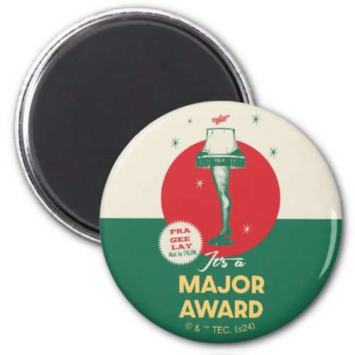 A Christmas Story  Leg Lamp Major Award Magnet