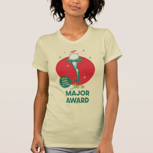 A Christmas Story  Leg Lamp Major Award T_Shirt