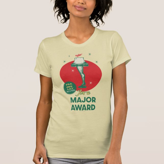 A Christmas Story | Leg Lamp Major Award T-Shirt (Front)